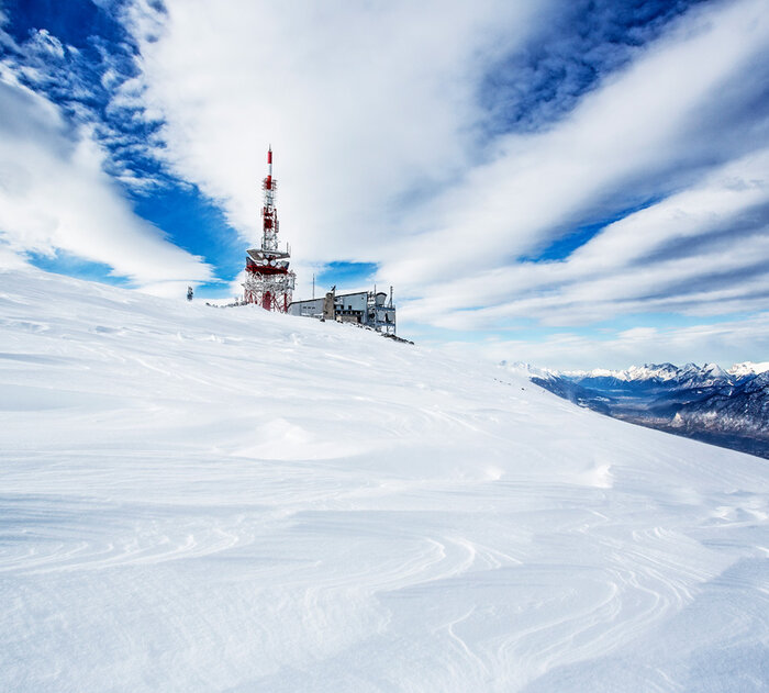 Das Skigebiet Patscherkofel.